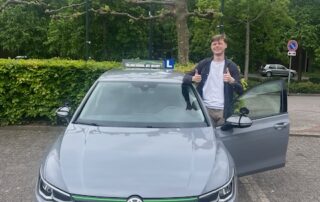 Dominicus Laan geslaagd | rijschool by Bart